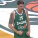 Achille Polonara con la maglia dello Zalgiris Kaunas