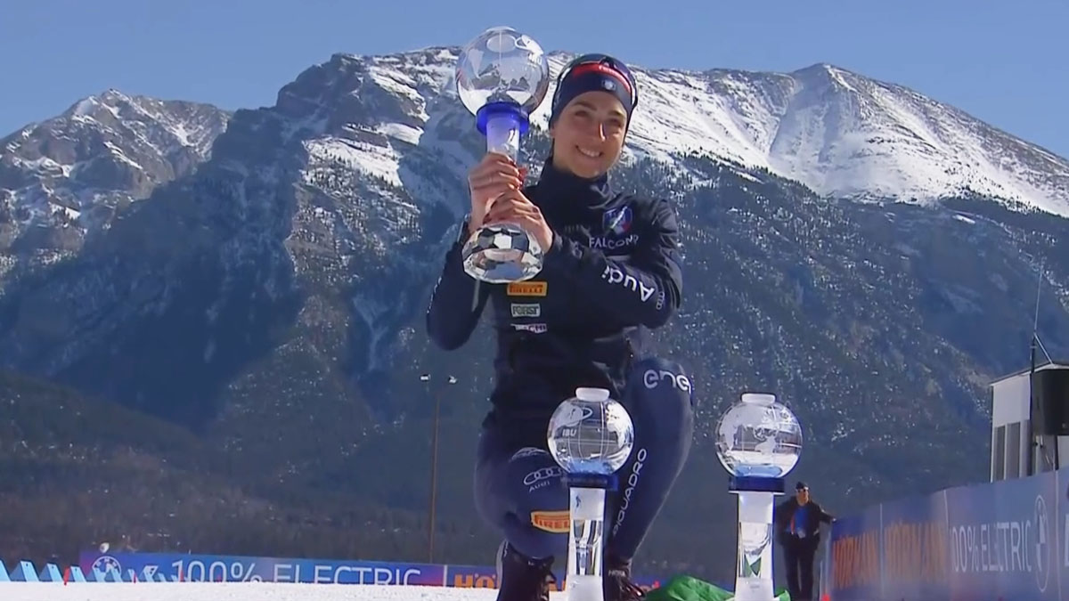 Lisa Vittozzi vince la Coppa del Mondo (Canmore, 17/03/2024)