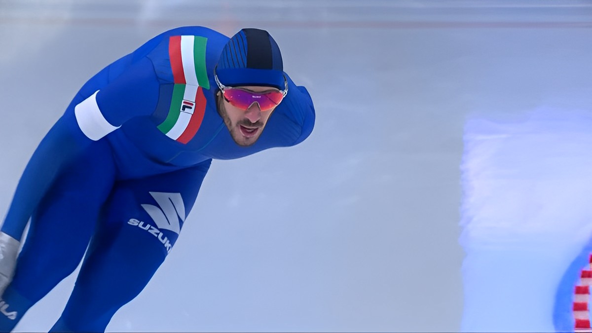 Davide Ghiotto, 5000 metri (Pechino, 18/11/2023)