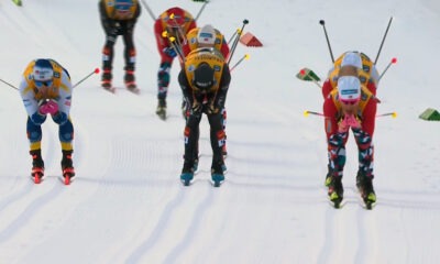 Calle Halvfarsson, Francesco De Fabiani, Johannes Klaebo - Val di Fiemme (Tour de Ski, Mass Start TC, 07/01/2023)