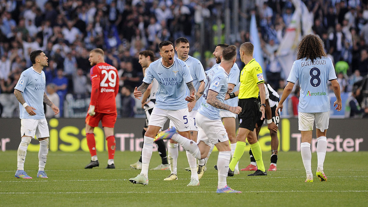 Lazio esultanza
