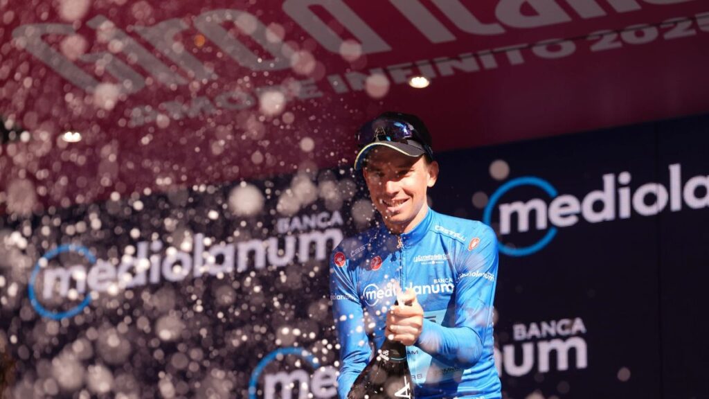 Maglia azzurra Giro d'Italia