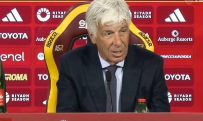 Gasperini Conferenza stampa Roma