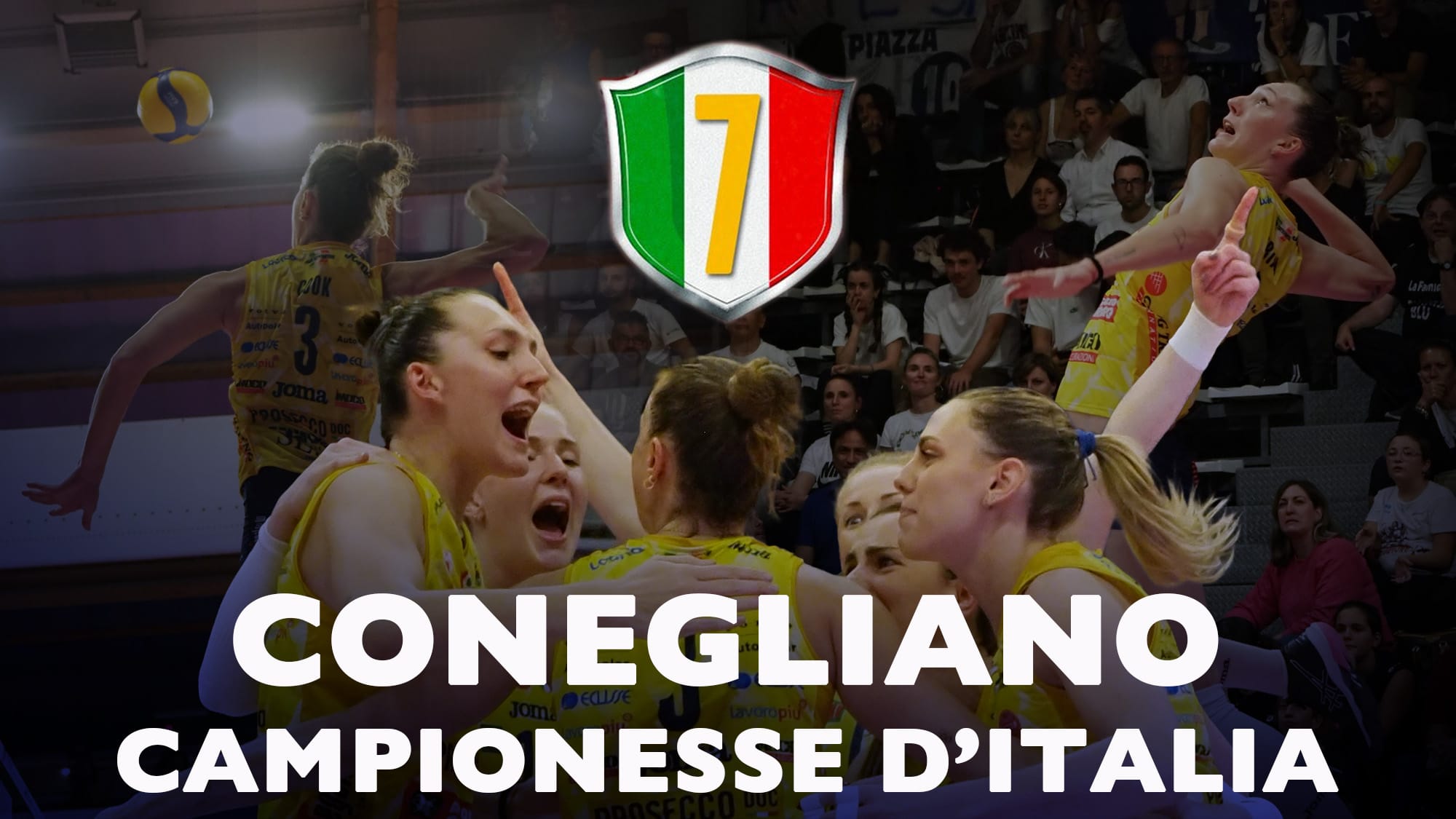 Imoco Conegliano Scudetto volley femminile