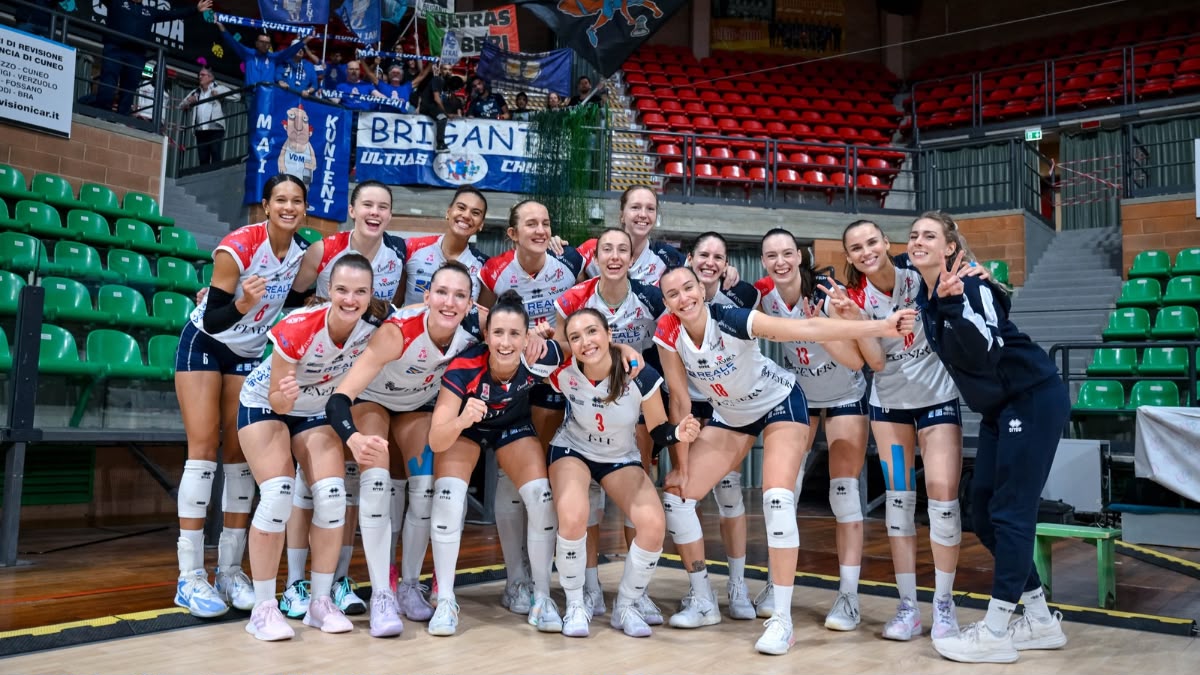 Serie A1, il Chieri '76 passeggia 0-3 su Granda Volley Cuneo