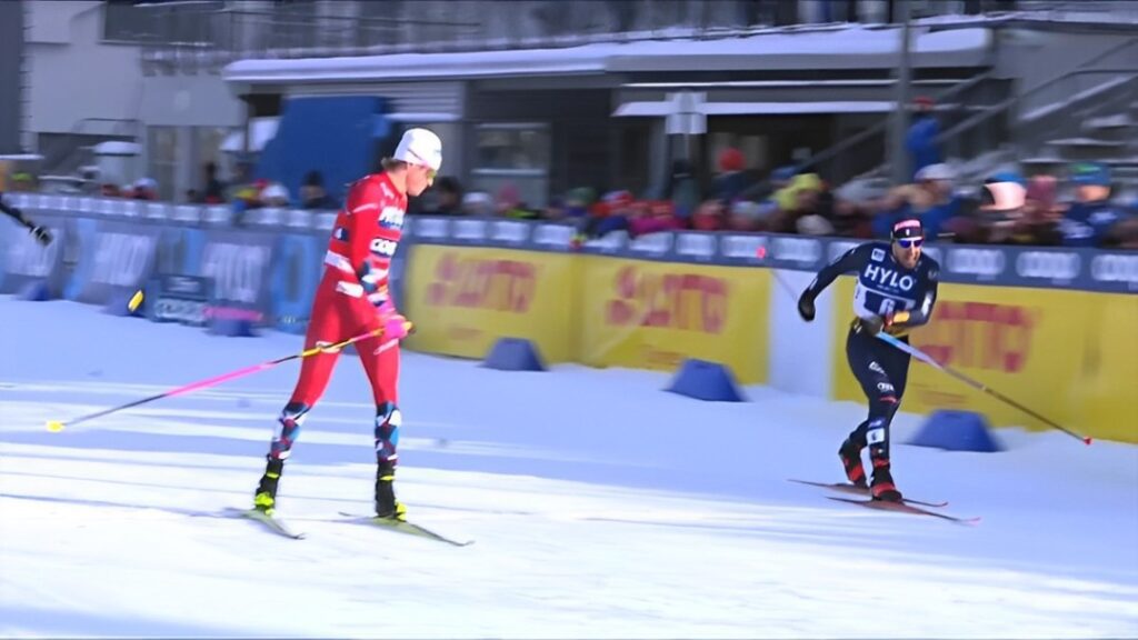 Johannes Klæbo, Federico Pellegrino. Staffetta (Oberhof, 21/01/2024)