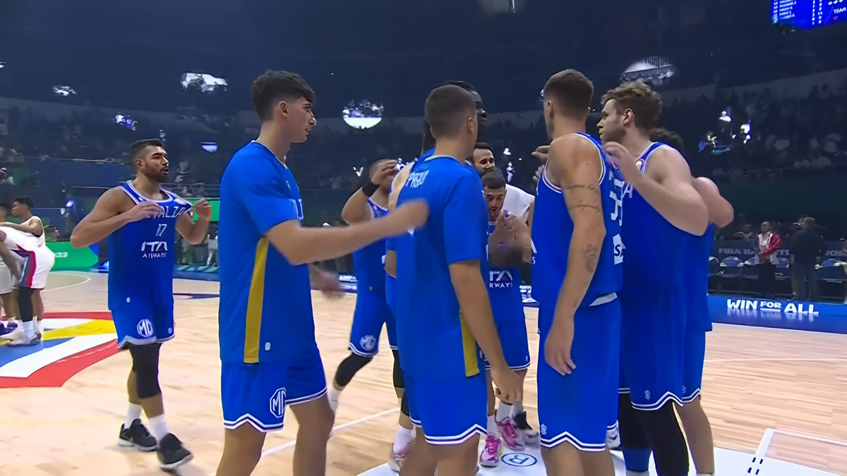 Italia - Filippine (Mondiali Basket, 29/08/2023)