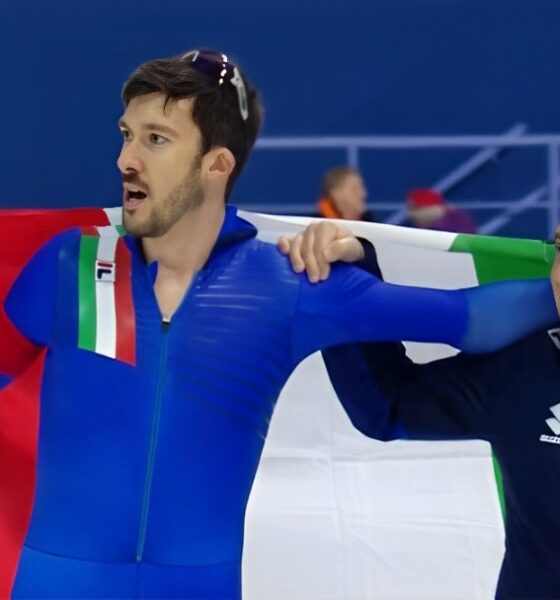 Davide Ghiotto e Maurizio Marchetti (Campionati Mondiali, Calgary)