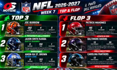 Football NFL, Week 7, Top & Flop