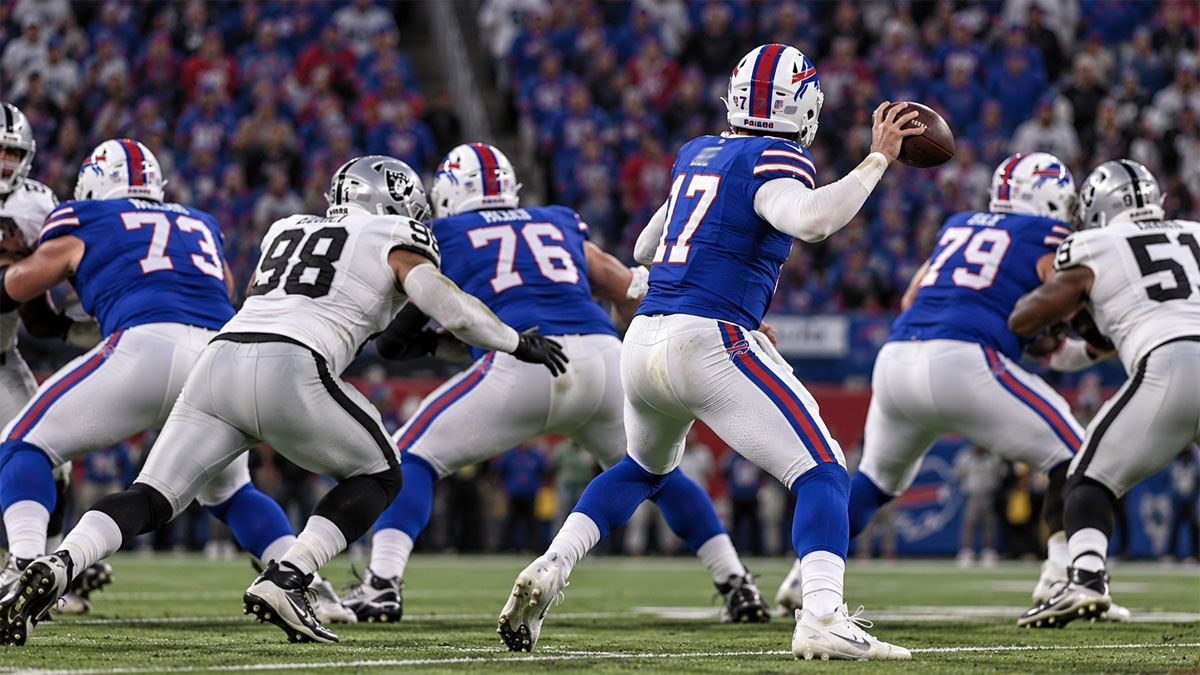NFL Buffalo Bills Las Vegas Raiders (AI)