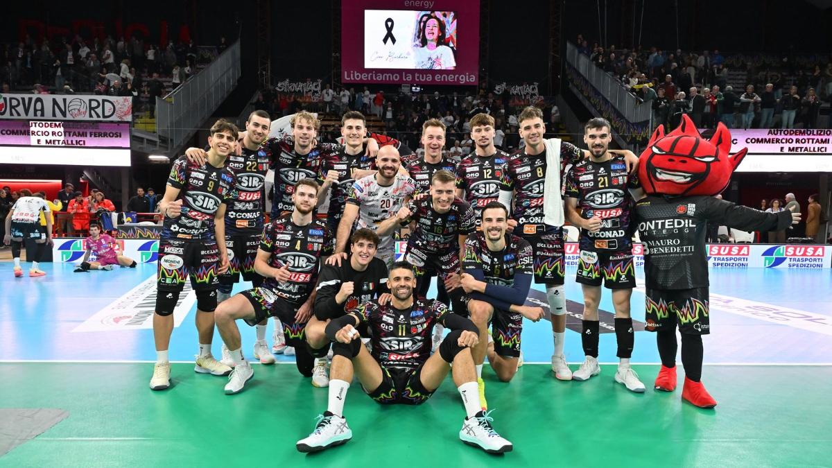 Perugia schianta 3-0 Padova in Superlega