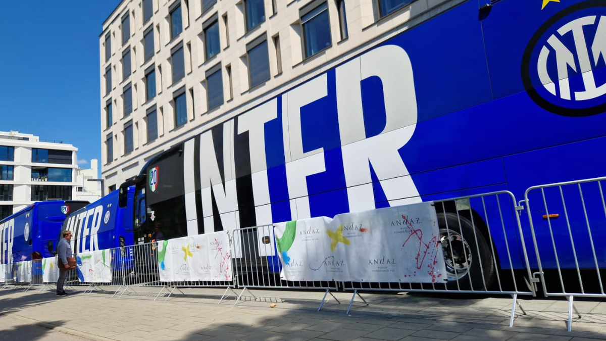 Inter pullman a Monaco per la finale di Champions