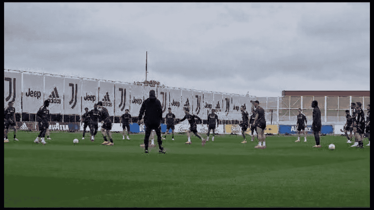 allenamento Juventus Siviglia