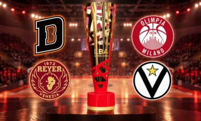 La Supercoppa LBA 2026 apre la stagione del basket italiano: il programma e gli orari di Milano-Bologna e Venezia-Tortona.