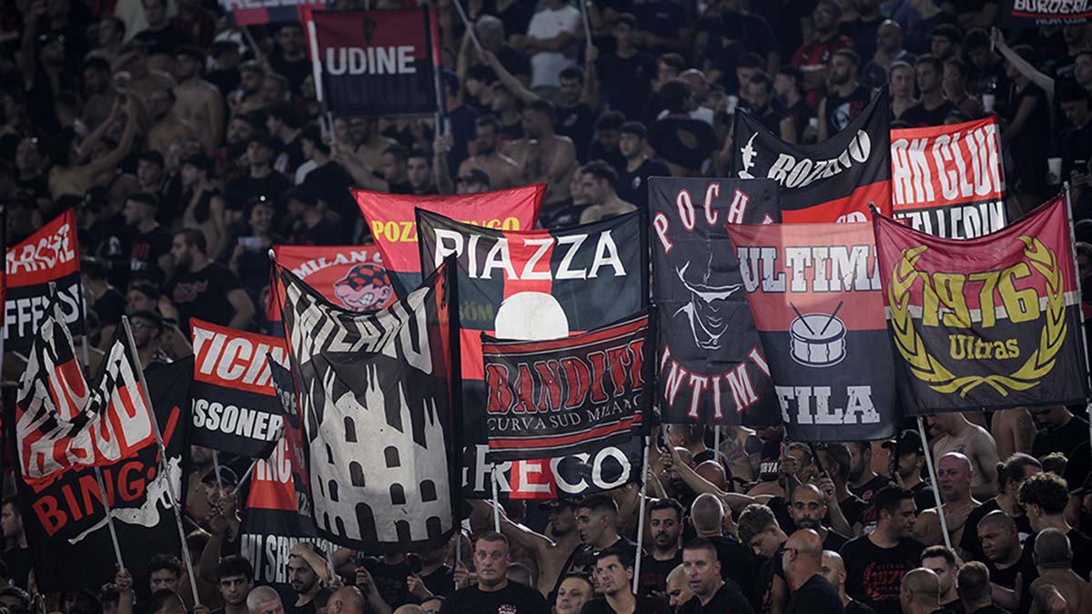 Tifosi Milan divieto trasferta
