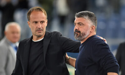 Gattuso e Gilardino Lazio-Parma