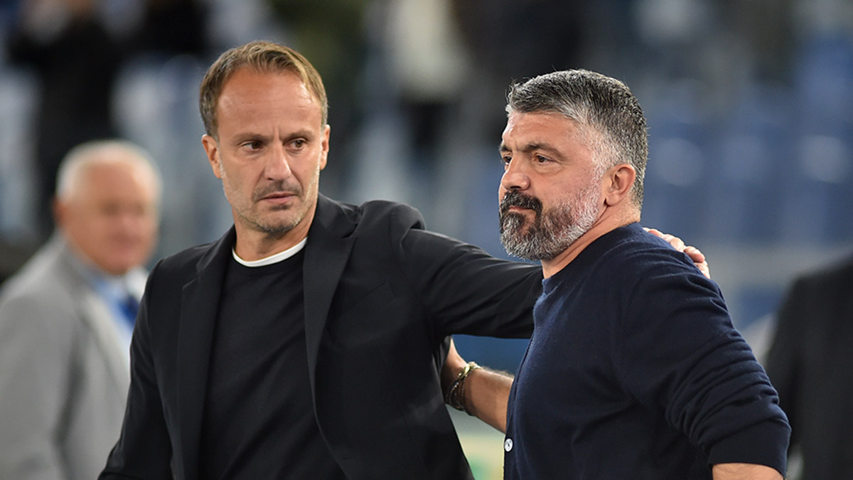 Gattuso e Gilardino Lazio-Parma