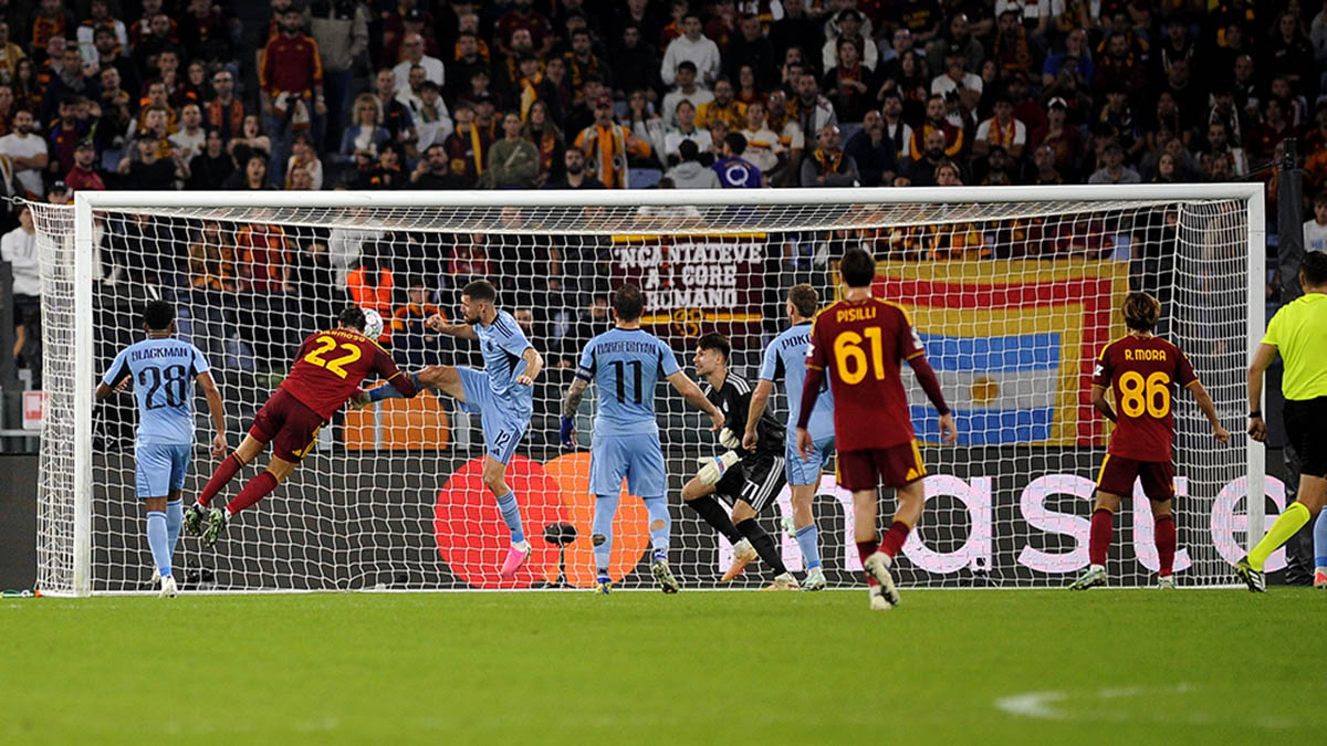 Roma-Slovan: IL GOL DI MARIO HERMOSO