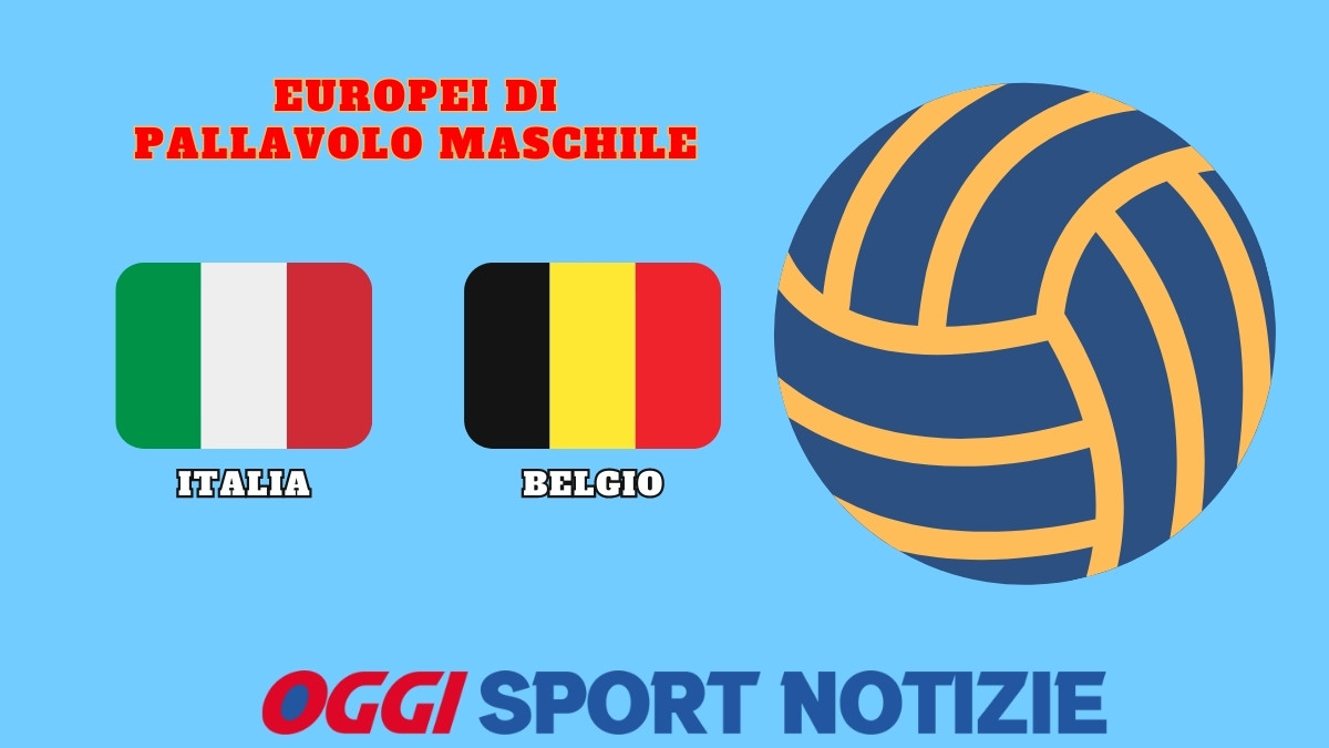 L'Italia batte il Belgio agli Europei di Pallavolo